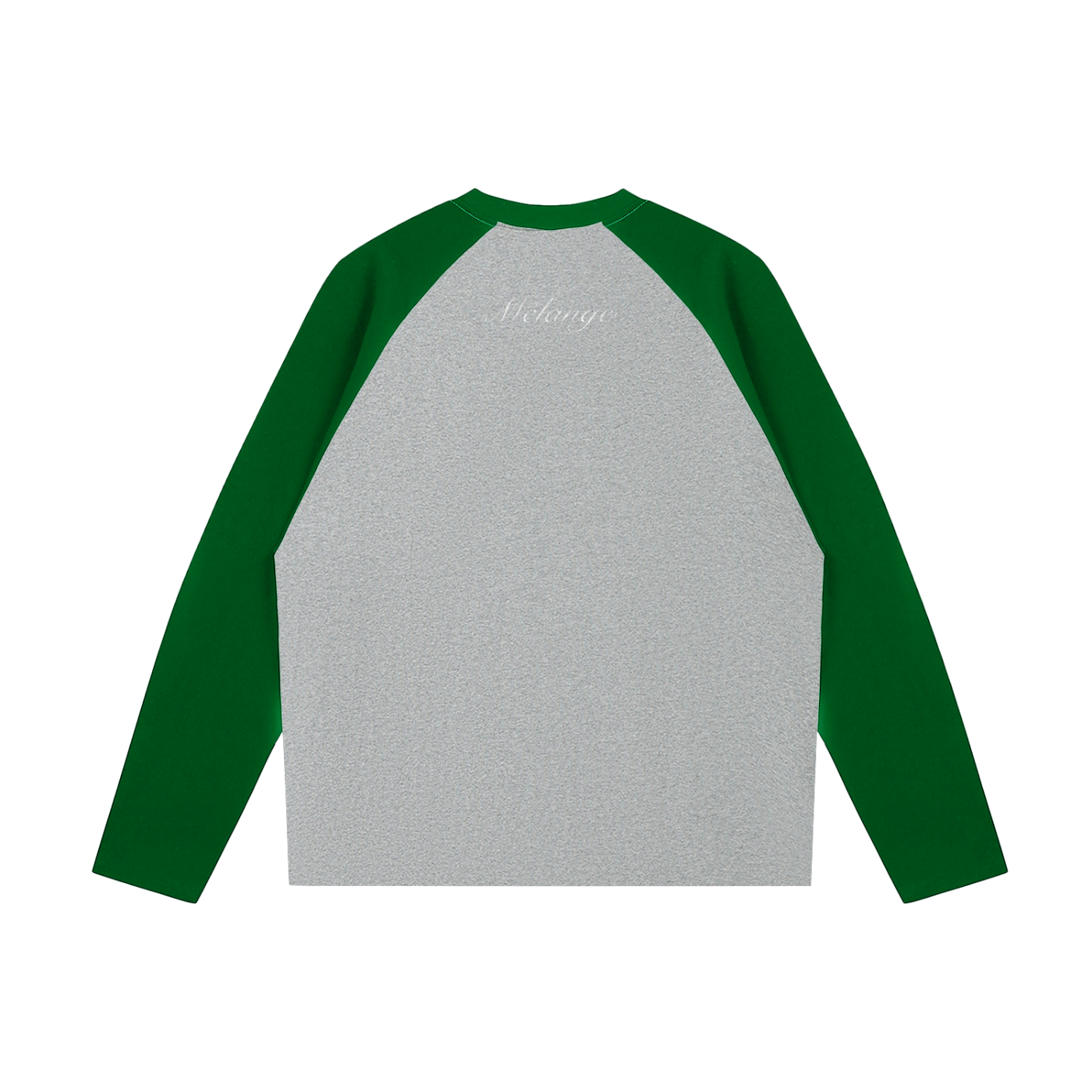 Mélange Raglan Long-Sleeve