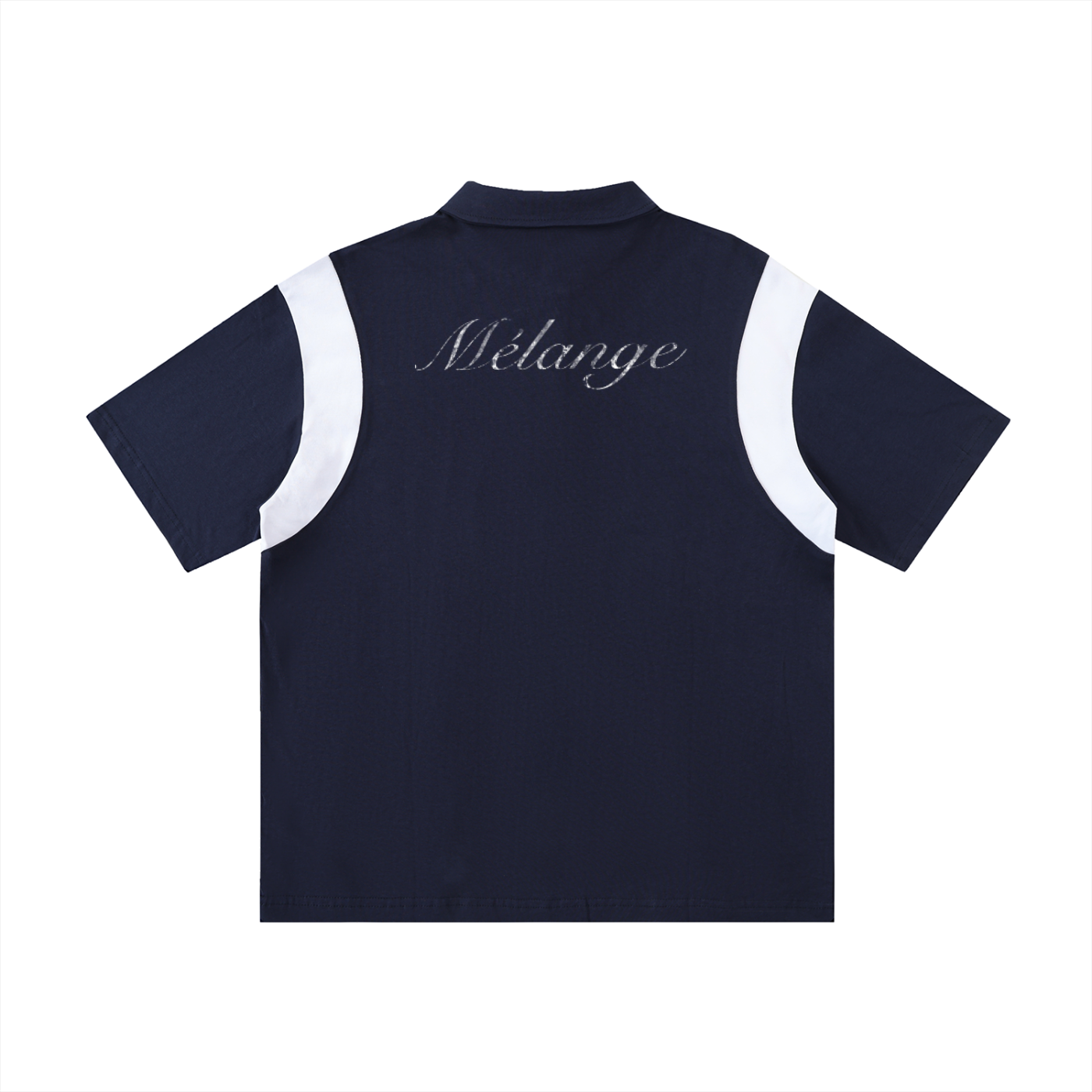 Mélange Contrast Polo