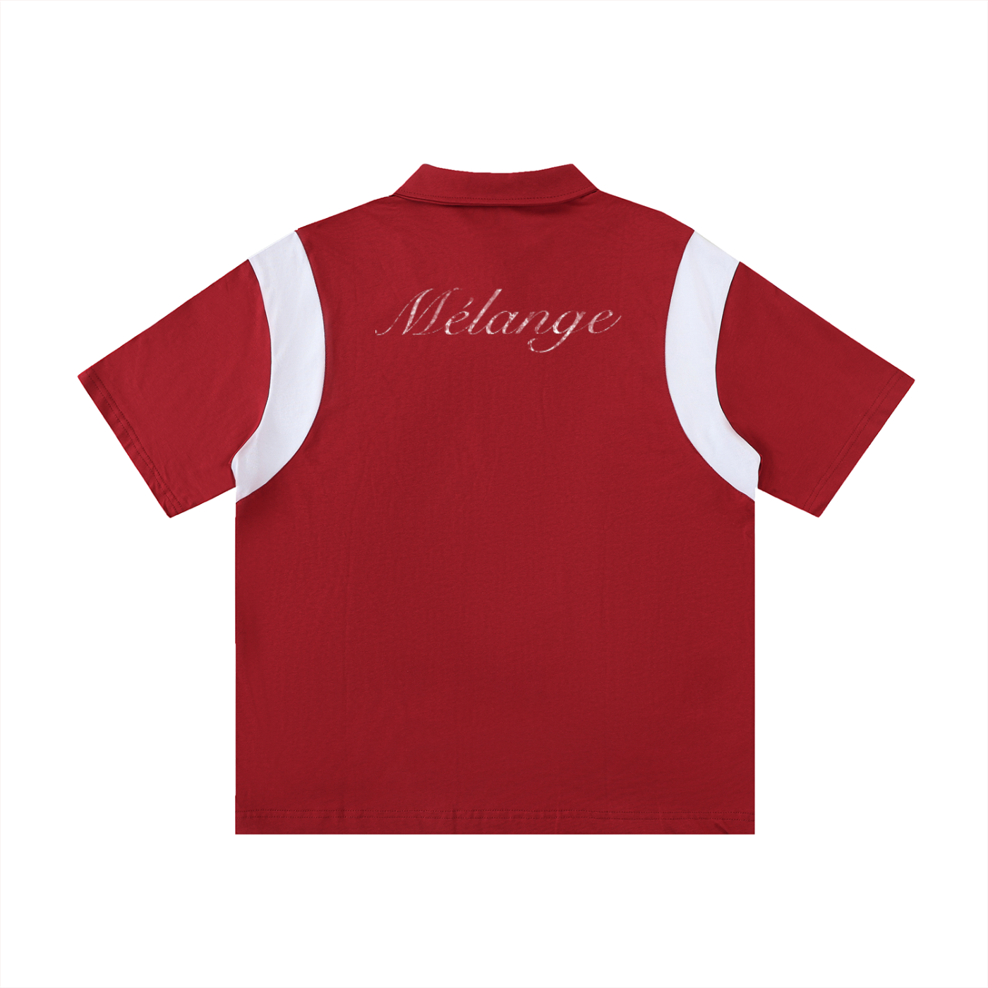 Mélange Contrast Polo