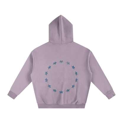 Mélange Oversize Fleeced Hoodie