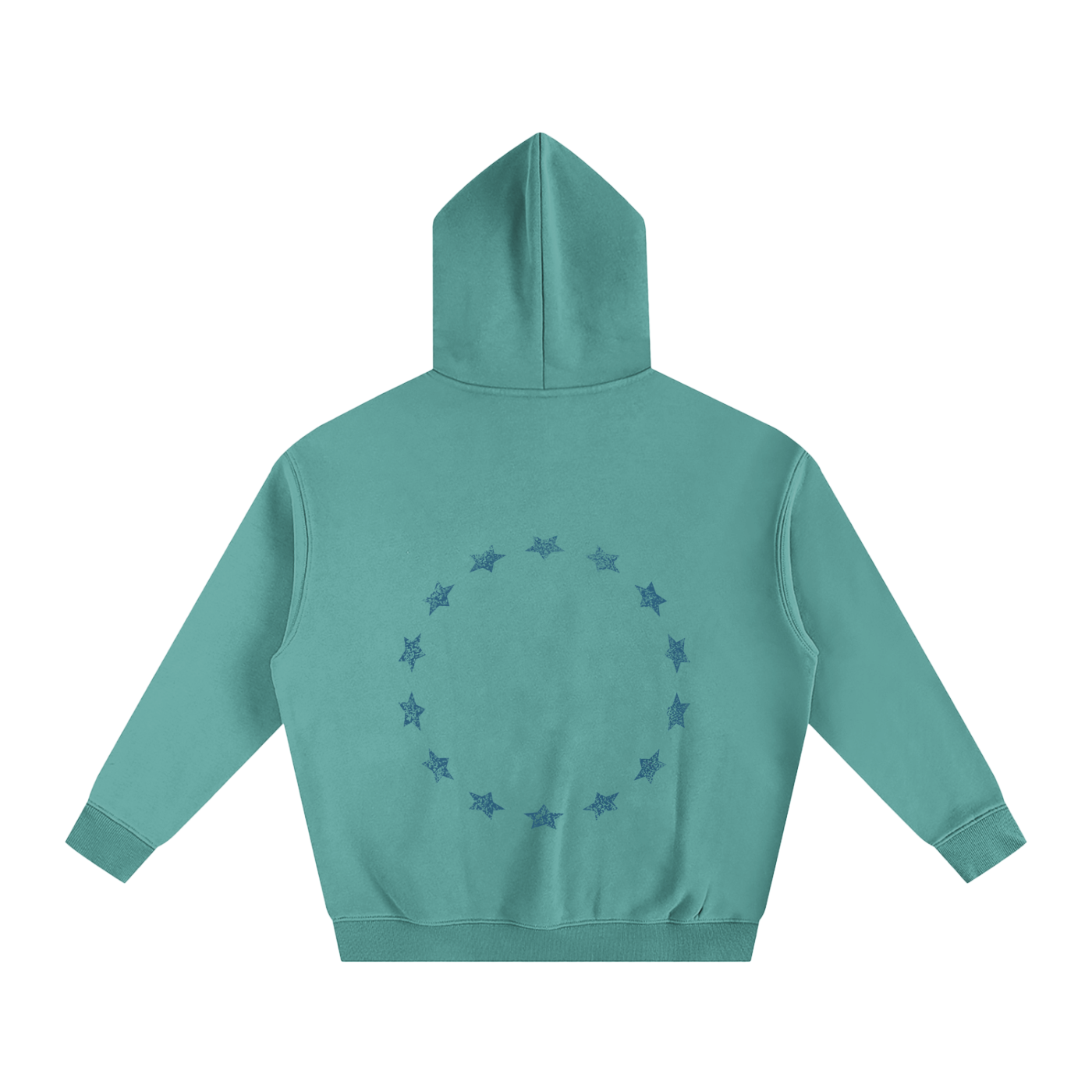 Mélange Oversize Fleeced Hoodie